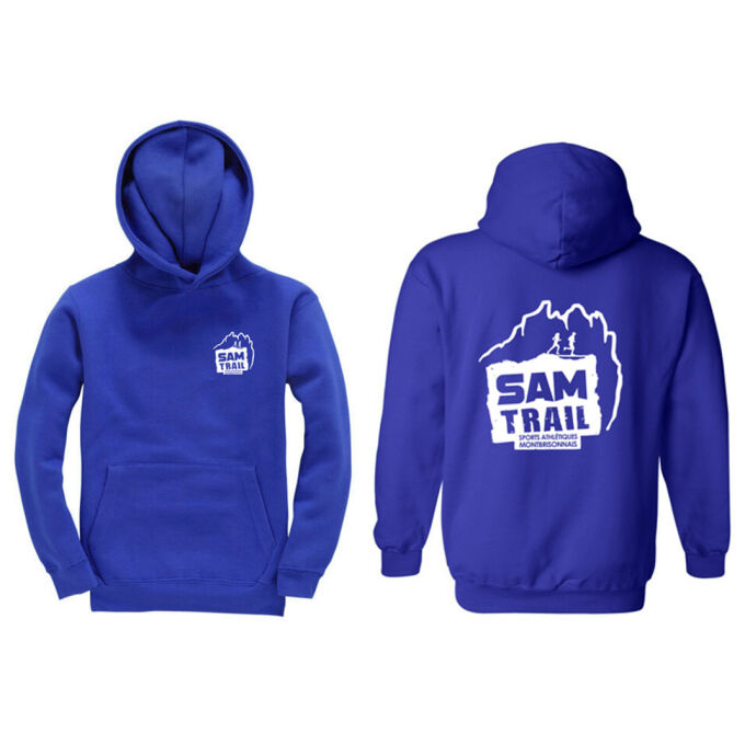 Sweat-shirt à Capuche Enfant - Logo SAM Trail