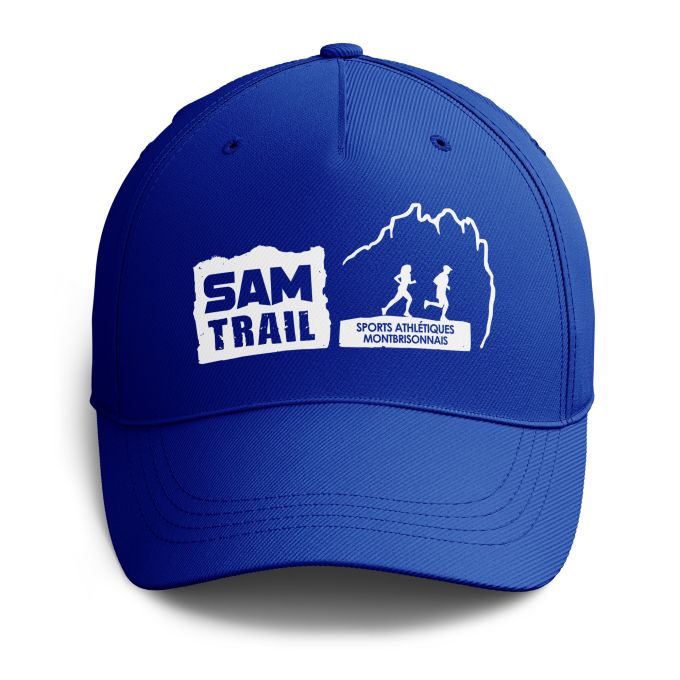 Casquette à visière courbe de qualité supérieure (matériau de personnalisation haut de gamme, imprimé en France)