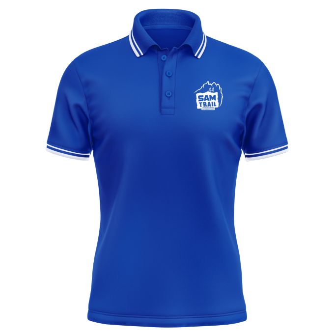 Polo Homme contrasté de qualité supérieure (matériau de personnalisation haut de gamme, imprimé en France)