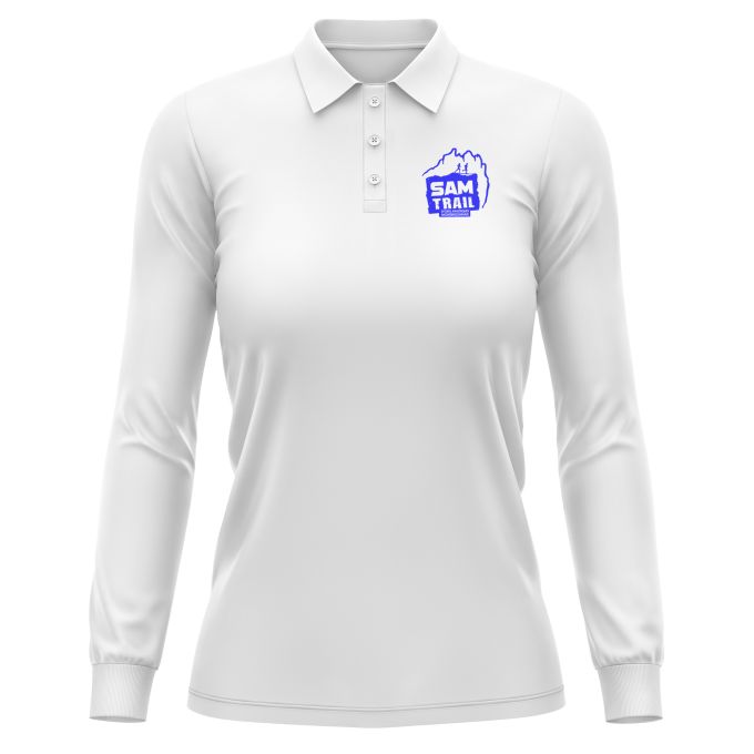 Polo Femme Manches Longues de qualité supérieure (matériau de personnalisation haut de gamme, imprimé en France)